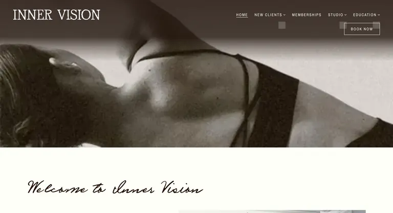 The Empowering mind & body website homepage