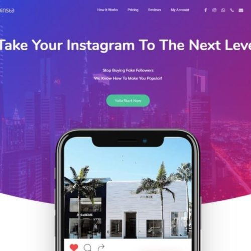 Website for Marketing Company