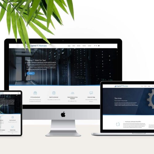 Corporate Website Design For IT Solutions Provider