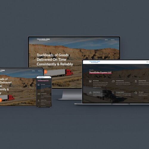 Website For Transportation Company