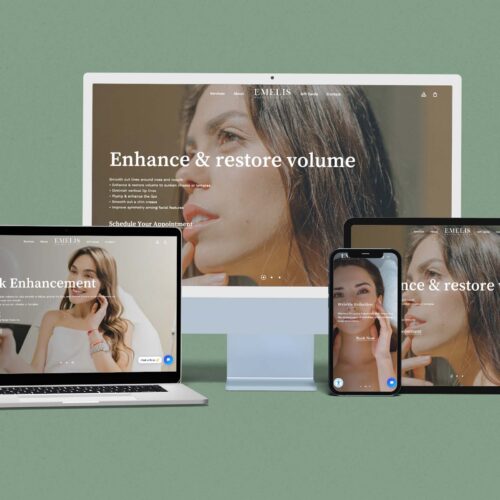 Website & Logo Design for a Med Spa